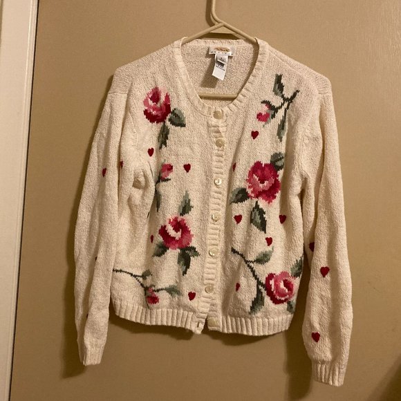 Talbots Sweaters - Cute Vintage Valentine's Sweater